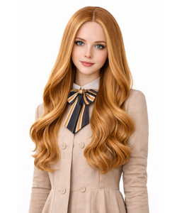 Megan Long Wavy Blonde Wig