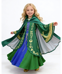 Green  Fantasy Witch Costume