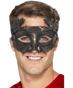 Metallic Black Mask