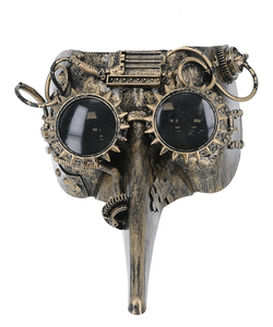 Victorian SteamPunk Plague Doctor Mask