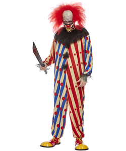 Creepy Clown Costume - Mens