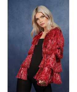 Red Tinsel Jacket