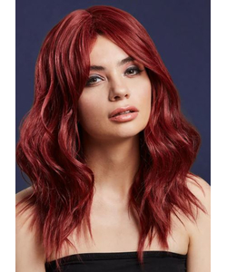 Ruby Red Wig