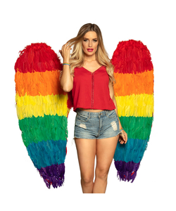 Rainbow Angel Wings