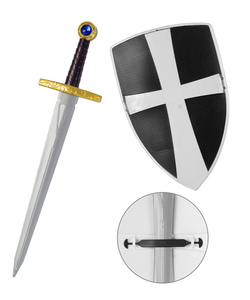 Black Crusader Shield and Sword