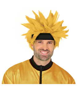 Yellow Manga Wig