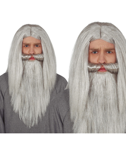 Grey Beard & Wig