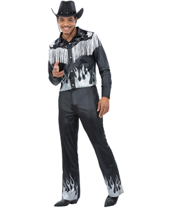 Black Glamorous Cowboy Costume