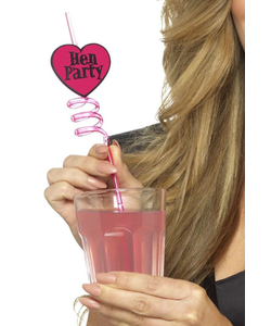 Hen Party Drinking Straws - 6 Pack