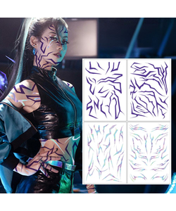 sticker sheets and model example