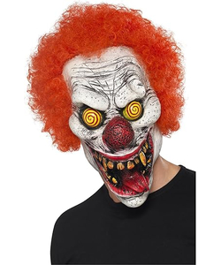 Twisted Clown Latex Mask