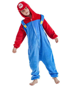 Red plumber guy posed