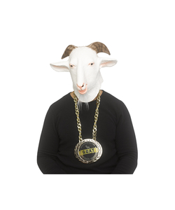 G.O.A.T. Latex Mask And Chain