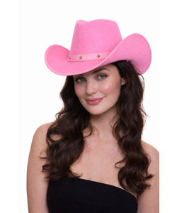 Texan - Baby Pink Cowboy Hat