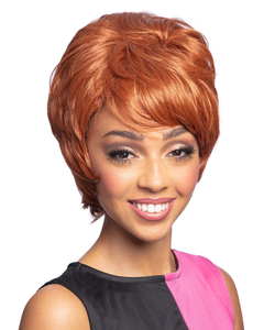 60s Short Beehive Wig - Aurburn