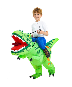 Kids Inflatable Dino Rider Costume