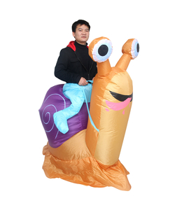 Inflatable Ride On Snail Costume