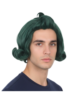 Candy Factory Worker Green Wig