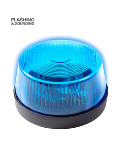 Blue Flashing Light With Siren