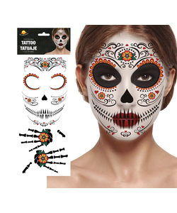 Catrina Face Tattoo