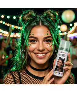 Sparkling Green Hair Spray