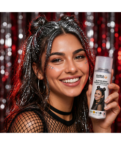 Sparkling Silver Hair Spray