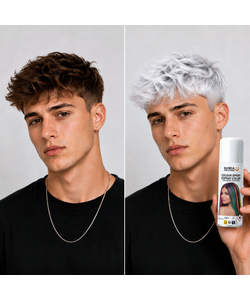 White Hair Spray
