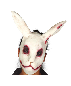 Latex Scary Rabbit Mask