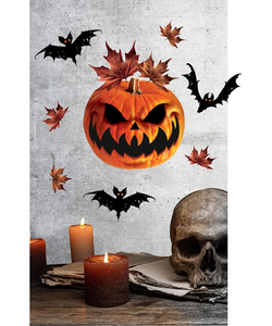 Pumpkin Wall Adhesive Decoration