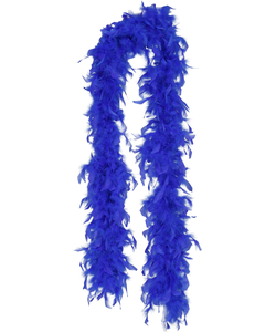 80g Feather Boa - Blue