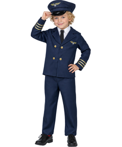 Kids Pilot Costume