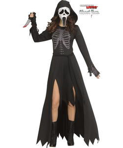 Rhinestone Ghost Face - Ladies