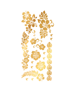 Golden Flowers Tattoos