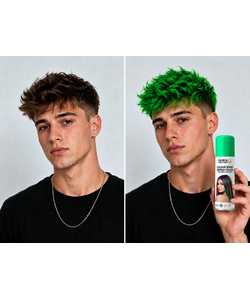 Green Hair Spray