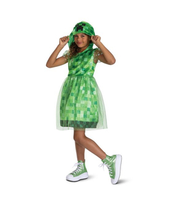 Minecraft Creeper Dress - Kids