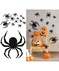 Spiders Wall Silhouettes