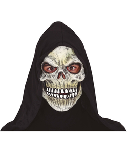 Hooded Skeleton Mask