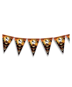 Pumpkin Pennant Banner