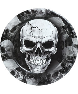 Skull Paper Plates - 6 Pack