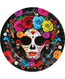 Day of the Dead Plates - 6 PK