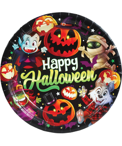 Happy Halloween Plates - 6 Pack