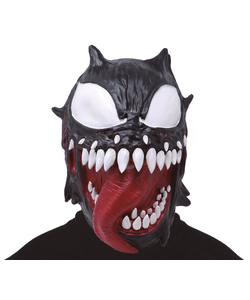 Latex Black Hero Mask