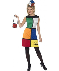 Rubik's cube costume