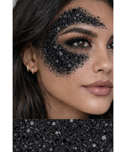 Black Glitter Make Up Stick