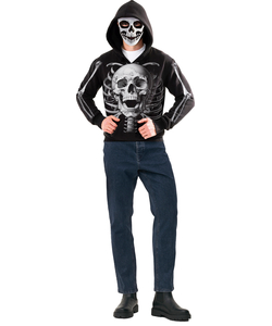 Skeleton Hoodie with Mask