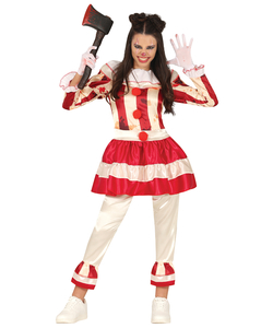 Tweens Striped Clown