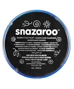 Snazaroo Black Face Paint - 18ml