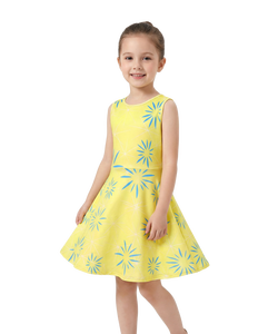 Kids Yellow Joy Dress