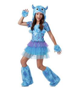 Blue Space Monster Costume