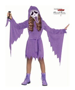 Lavender Glitter Ghostface Costume